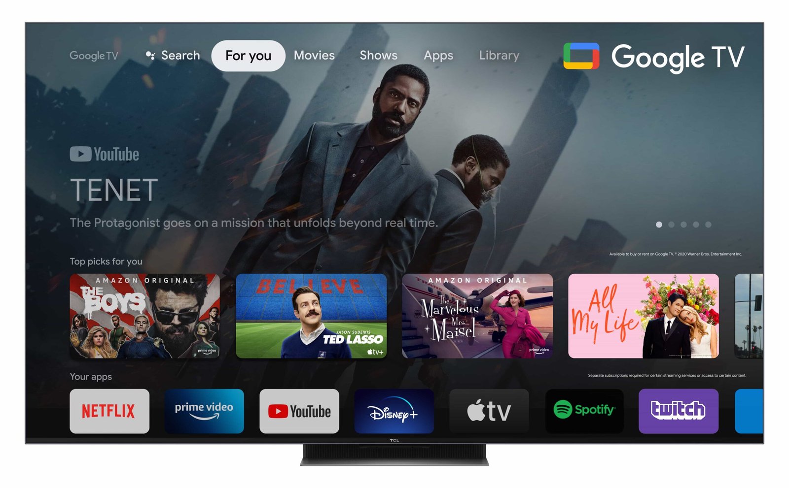 TCL C835 QLED 65" — Promo Mundial
