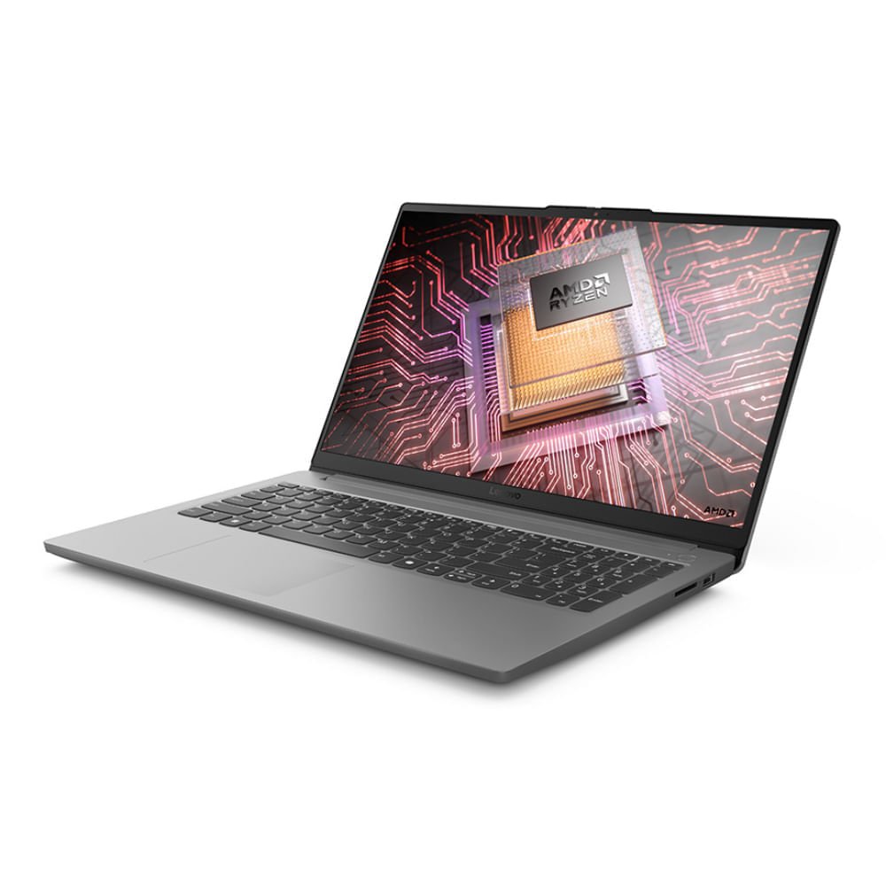 Laptop Lenovo LOQ 15ARP10E 15.6”, AMD Ryzen 7 7735HS, 512GB SSD, 16GB RAM, Win11 Home, luna grey