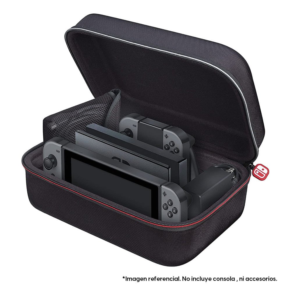 Estuche Maletín Nintendo Switch Game Traveler Deluxe System, negro