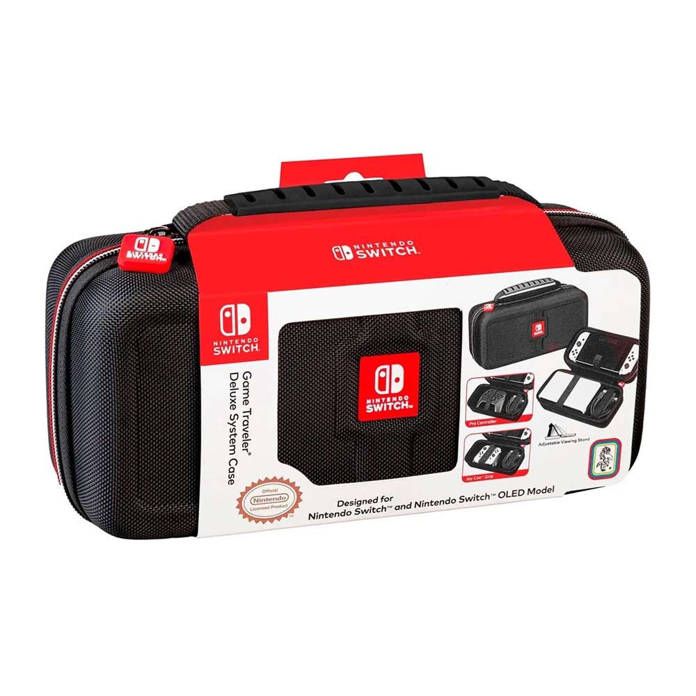 Estuche para Nintendo Switch y Oled rígido, negro