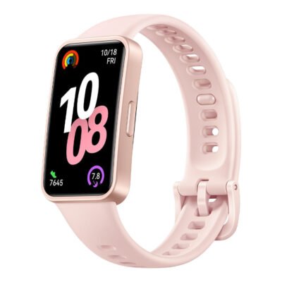 Smartband Huawei Band 10 pantalla 1.47"/ AMOLED, resistente al agua 5ATM, batería hasta 14 días, rosado