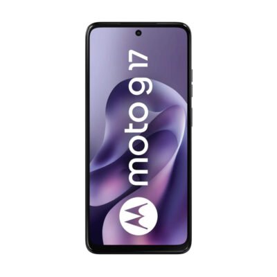 Celular Motorola G17 4G 128GB, 4GB RAM, cámara trasera 50MP y frontal 32MP, 6.72", arándano