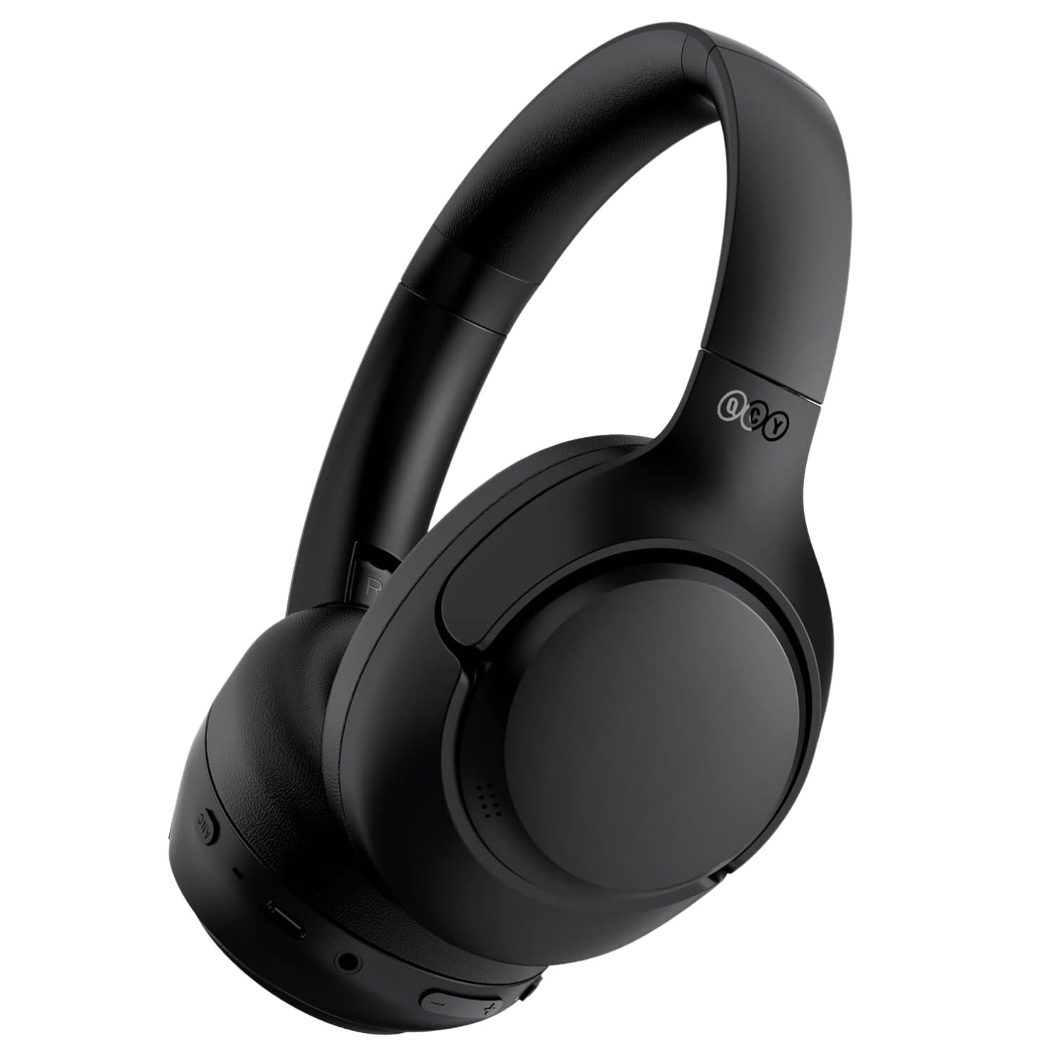 Audífonos con cancelación de ruido QCY H3, micrófono incorporado, máx. 60 horas, control de música y llamadas, negro