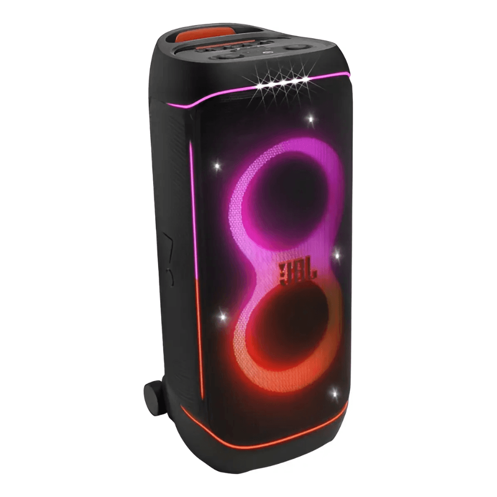 Parlante de torre bluetooth JBL Partybox 720, 800 W RMS, portátil, Karaoke, 2 woofers, iluminación Led, negro